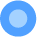 Cerchio blu identità grafica
