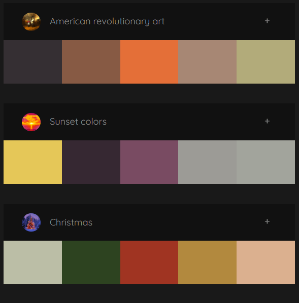 Palette Colormind