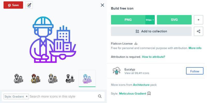 Scaricare un'icona Flaticon